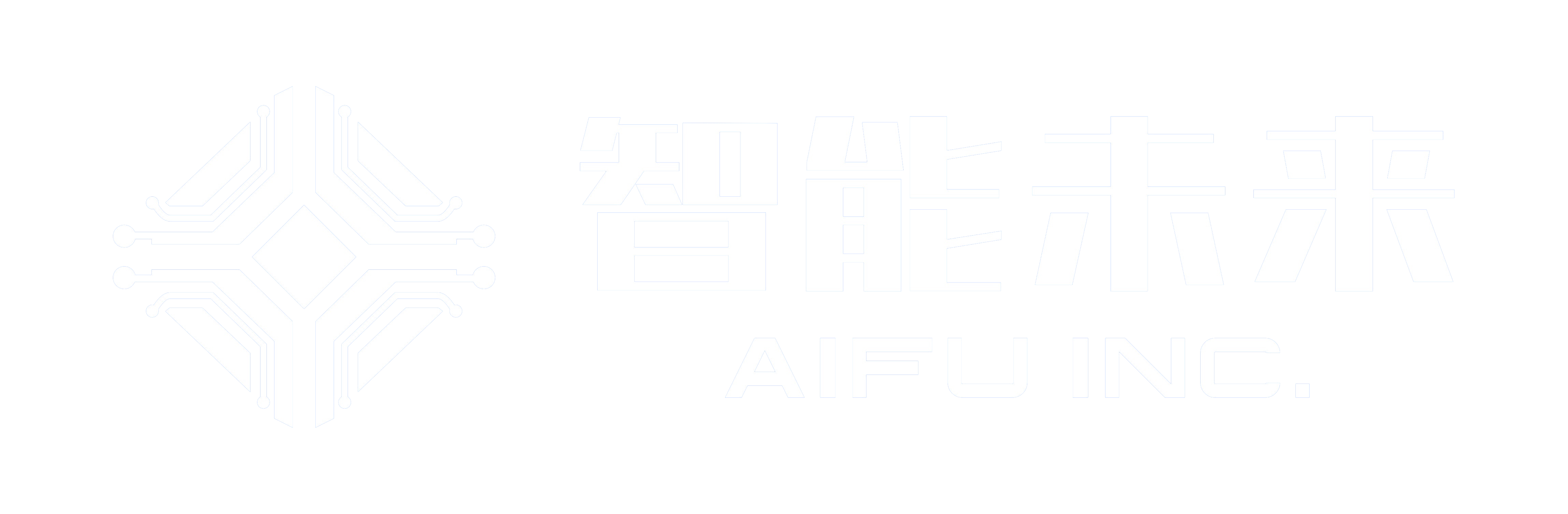 AIFU Inc. white text logo